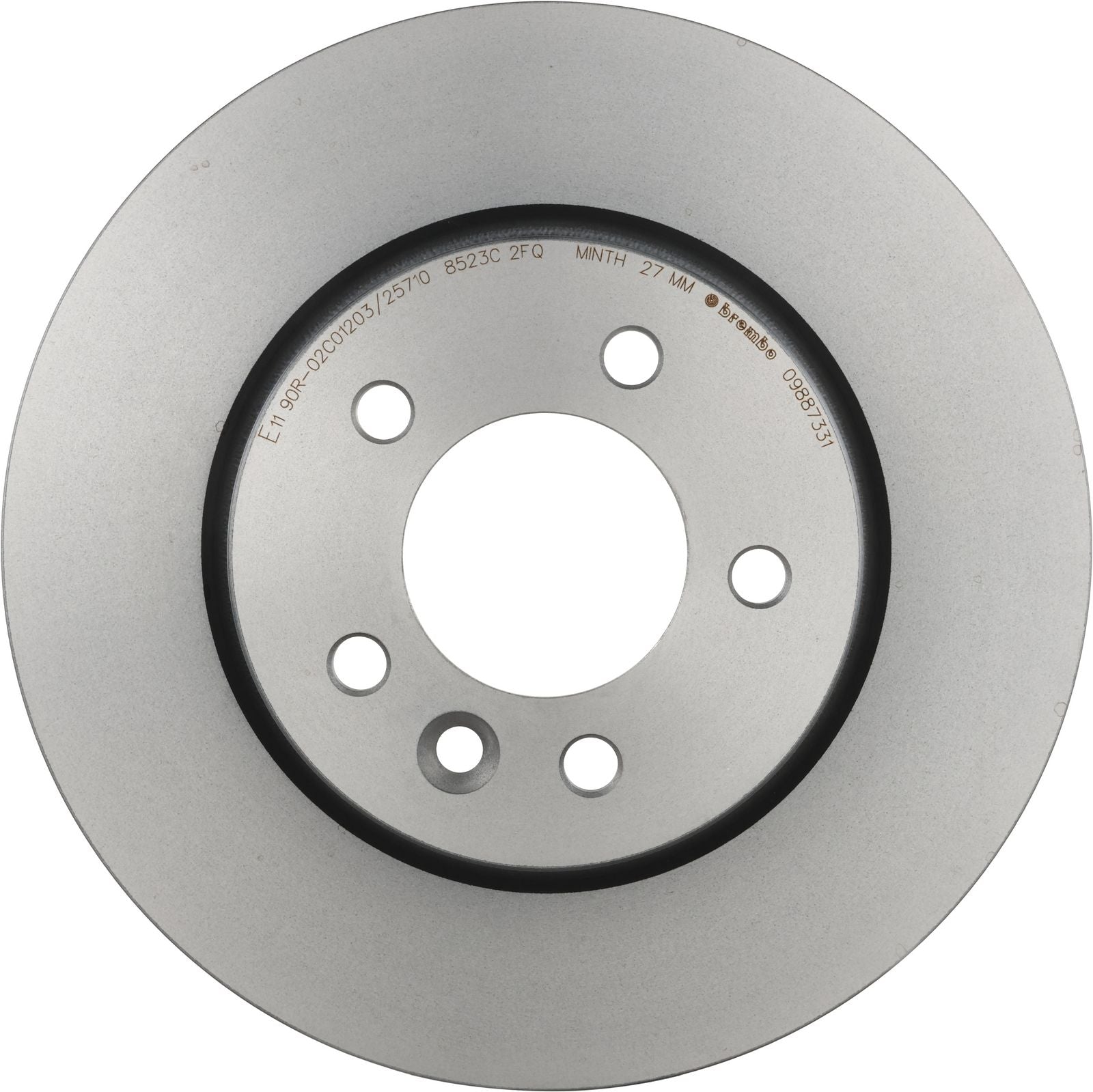 PRIME UV Coated Front Disc Brake Rotor - 09.8873.31_03