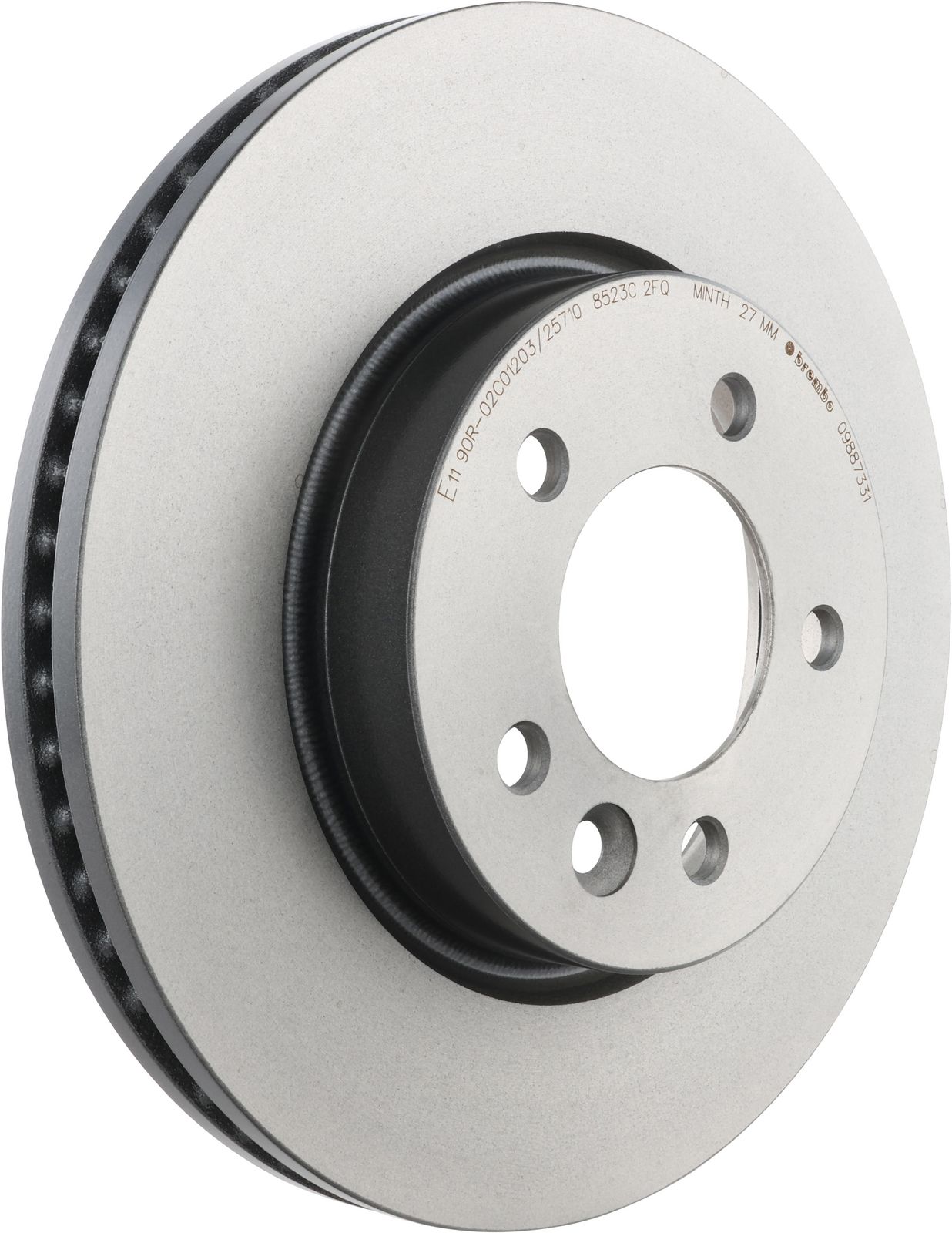 PRIME UV Coated Front Disc Brake Rotor - 09.8873.31_01