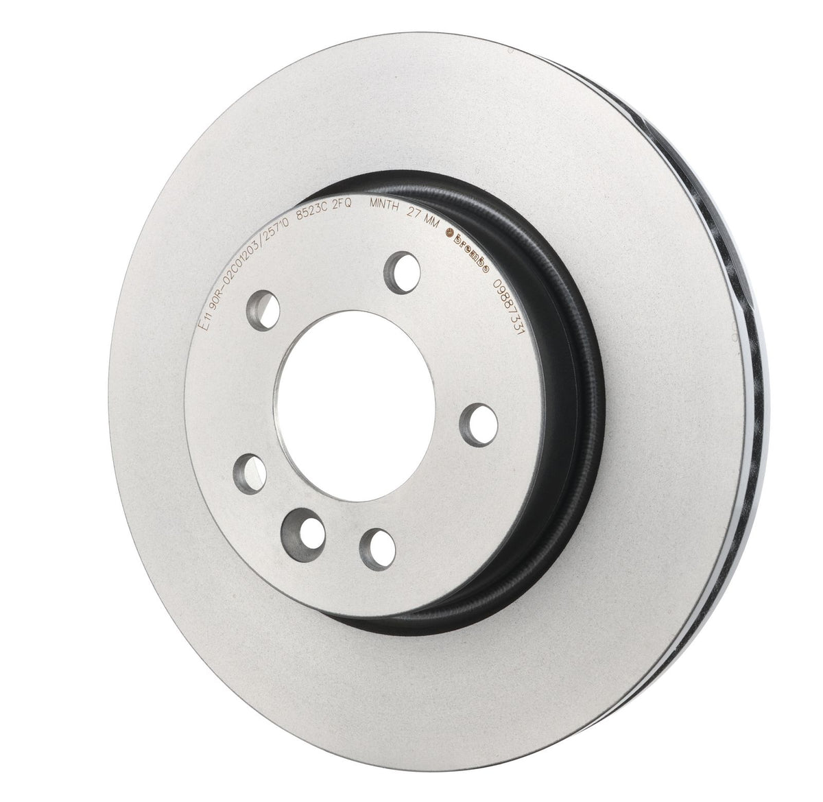 PRIME UV Coated Front Disc Brake Rotor - 09.8873.31_09