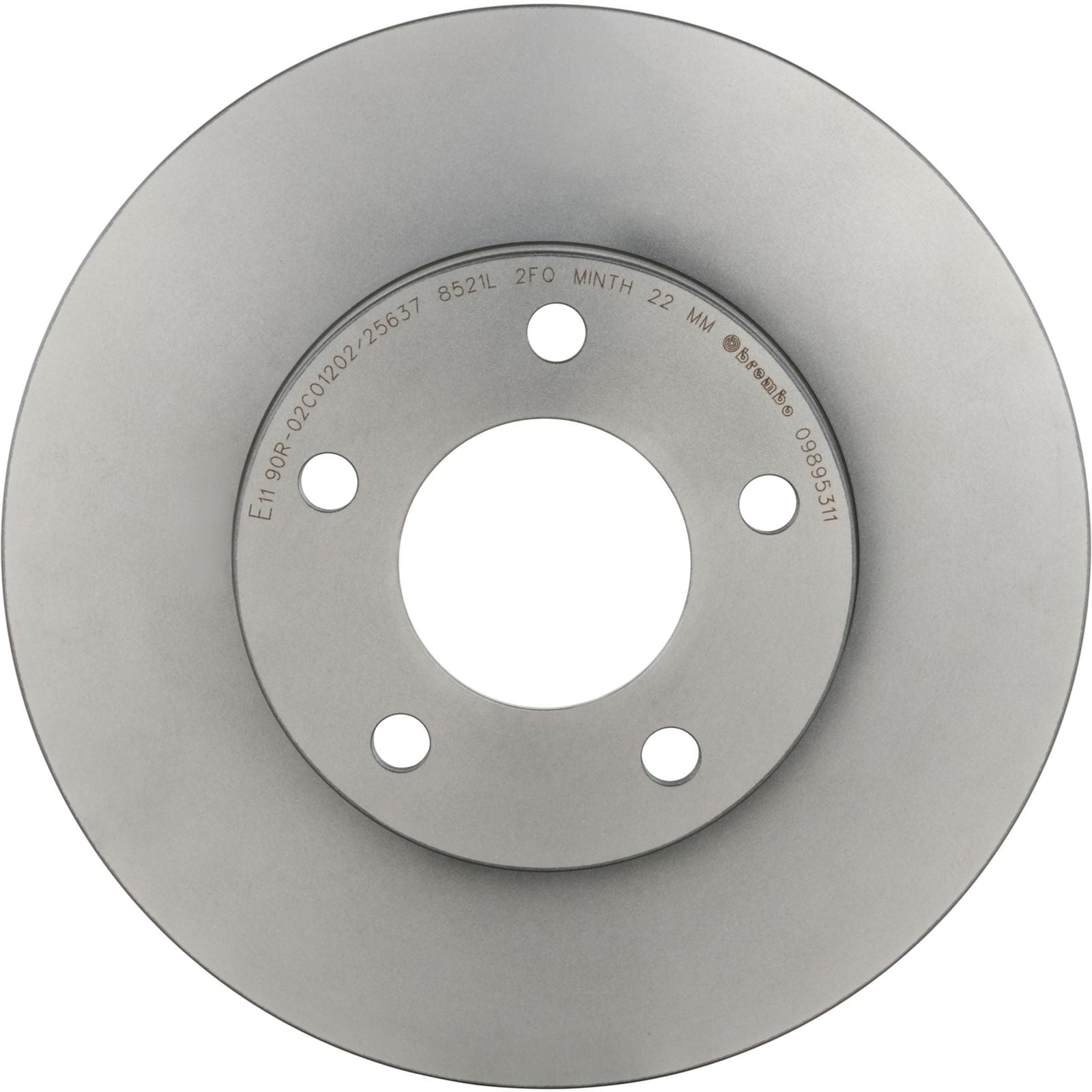 PRIME UV Coated Front Disc Brake Rotor - 09.8953.11_01