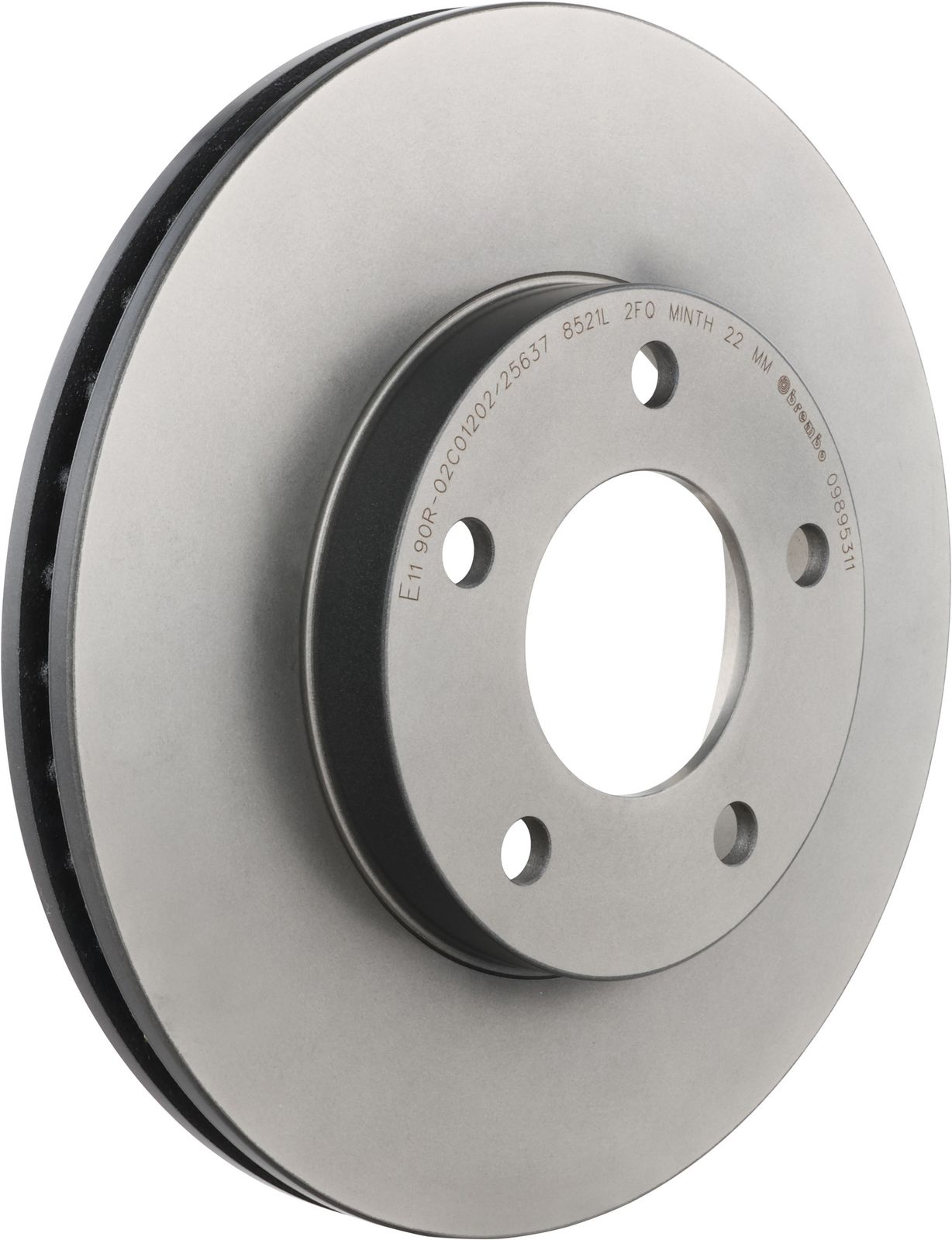 PRIME UV Coated Front Disc Brake Rotor - 09.8953.11_01