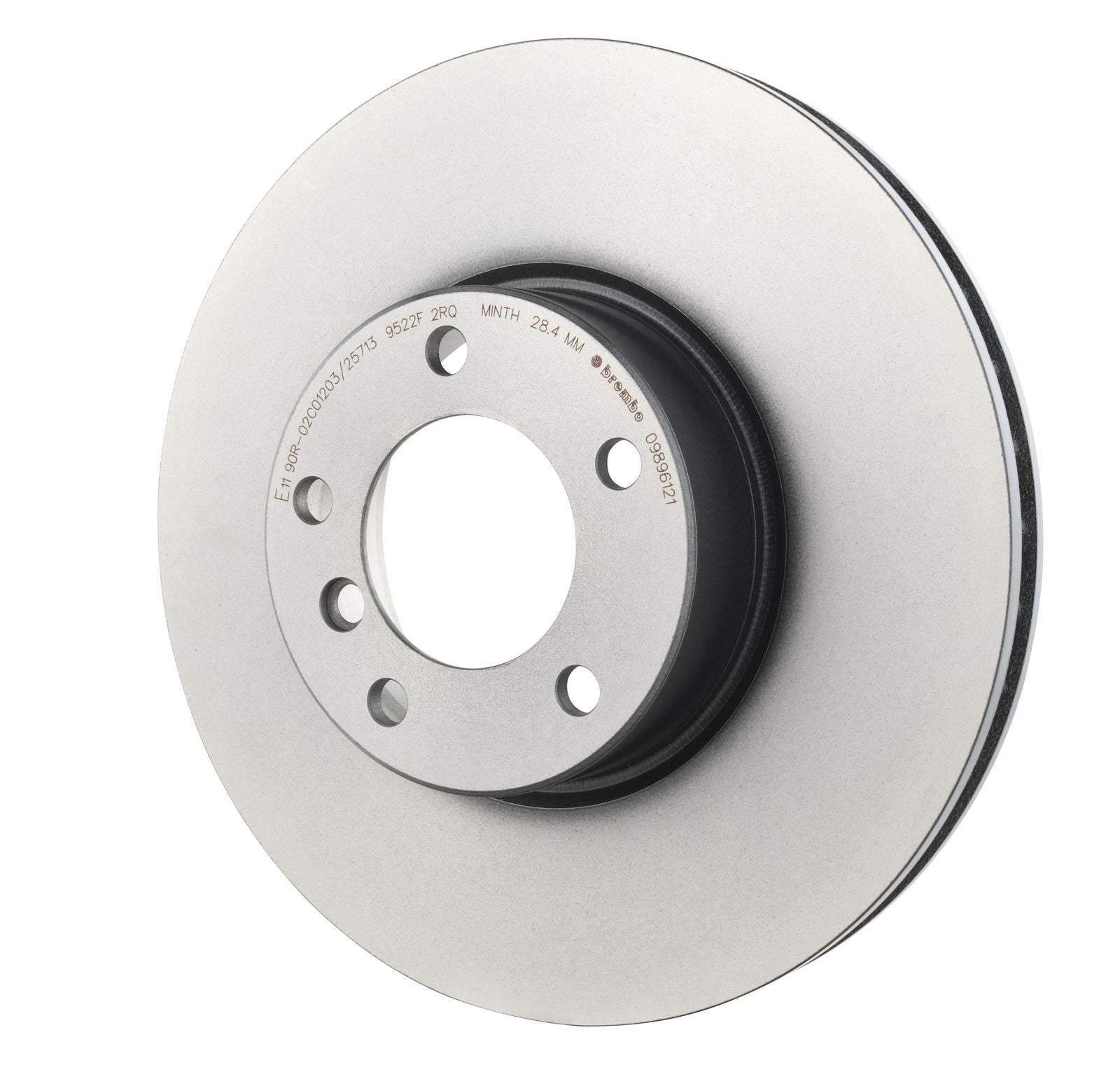 PRIME UV Coated Front Disc Brake Rotor - 09.8961.21_09