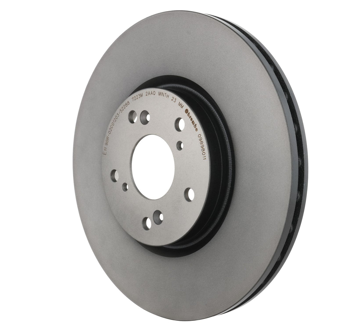 PRIME UV Coated Front Disc Brake Rotor - 09.8980.11_09