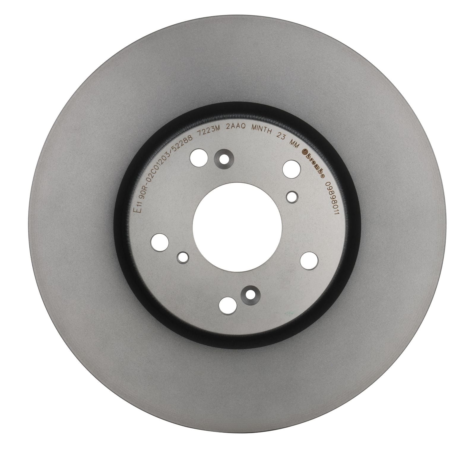 PRIME UV Coated Front Disc Brake Rotor - 09.8980.11_06