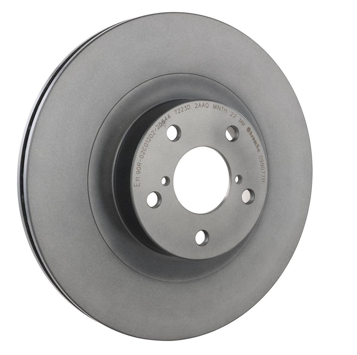 PRIME UV Coated Front Disc Brake Rotor - 09.9077.11_28