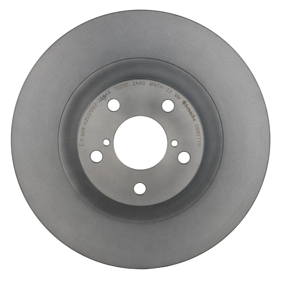PRIME UV Coated Front Disc Brake Rotor - 09.9077.11_06