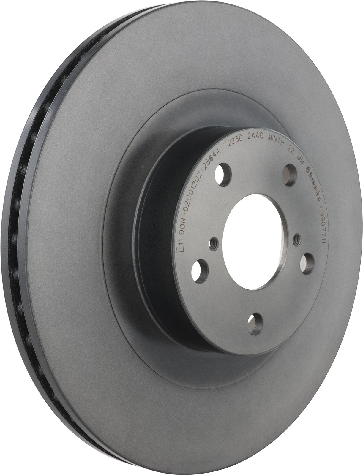 PRIME UV Coated Front Disc Brake Rotor - 09.9077.11_01