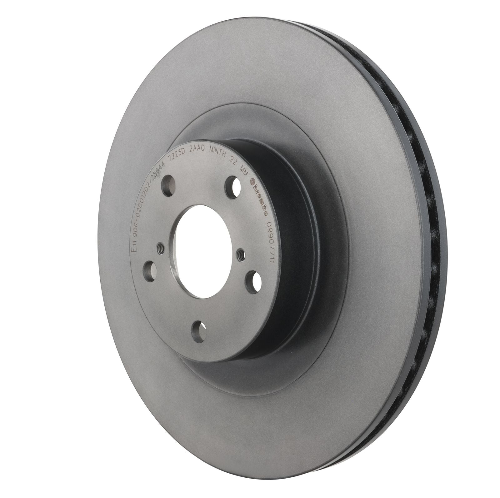 PRIME UV Coated Front Disc Brake Rotor - 09.9077.11_09