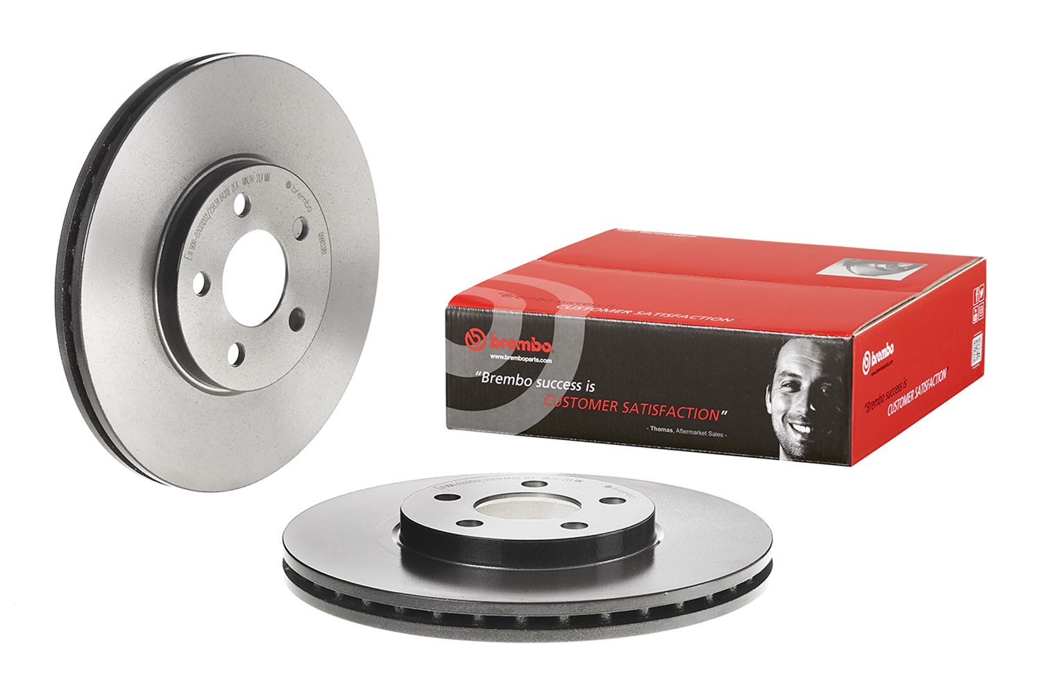 PRIME UV Coated Front Disc Brake Rotor - 09.9133.81_01