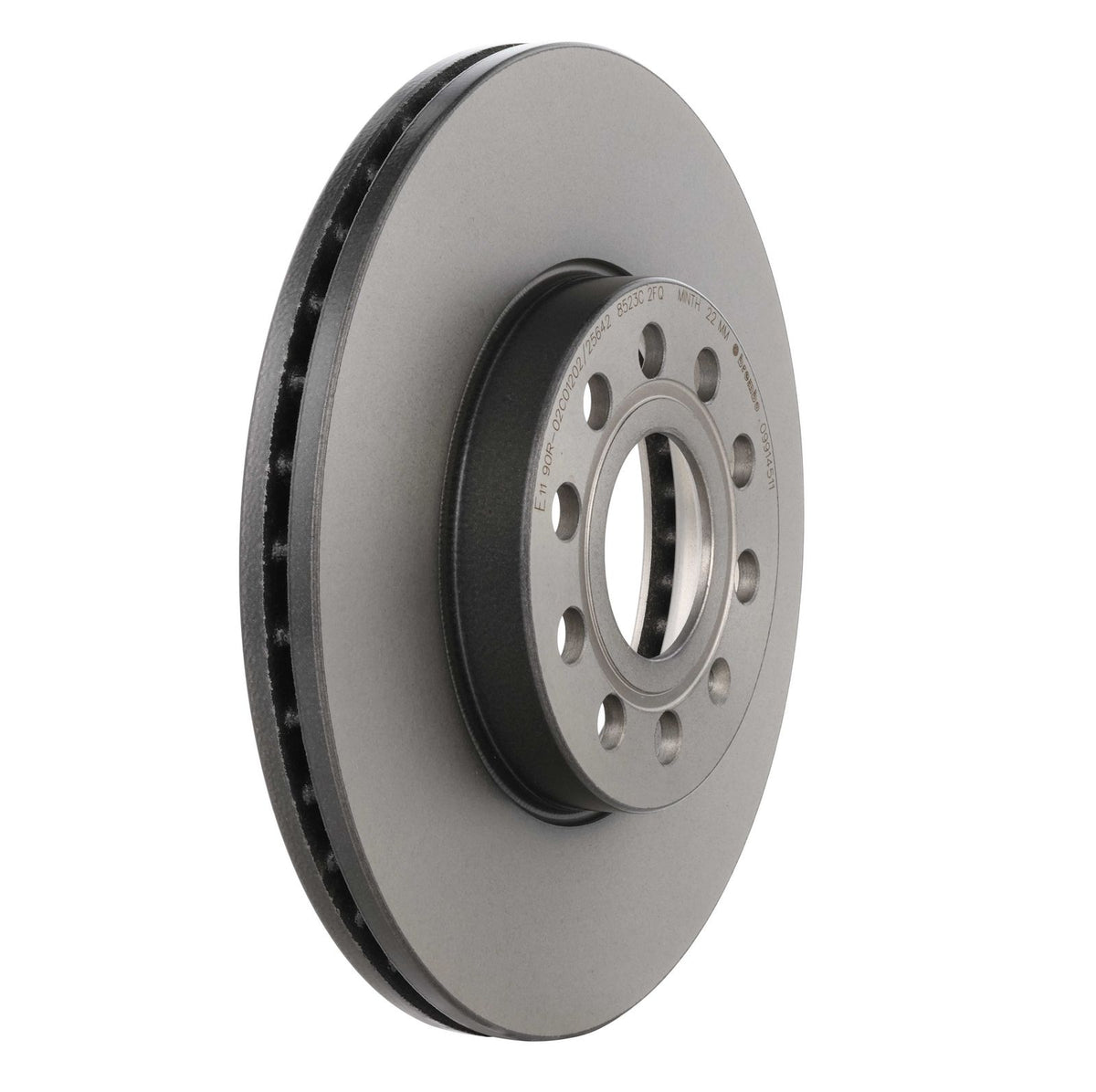 PRIME UV Coated Front Disc Brake Rotor - 09.9145.11_27