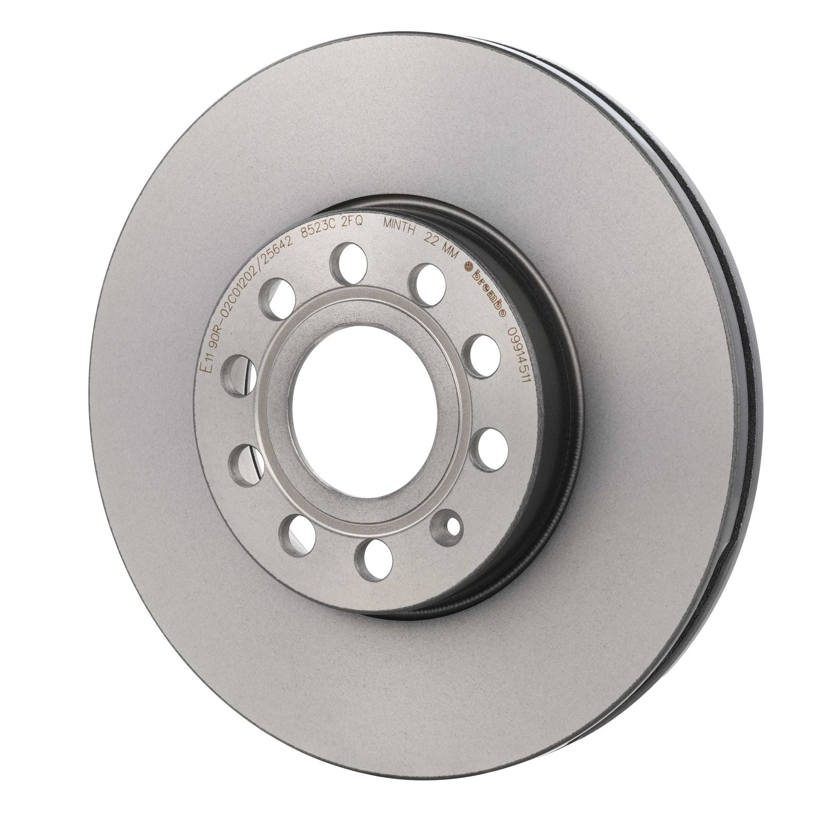 PRIME UV Coated Front Disc Brake Rotor - 09.9145.11_09