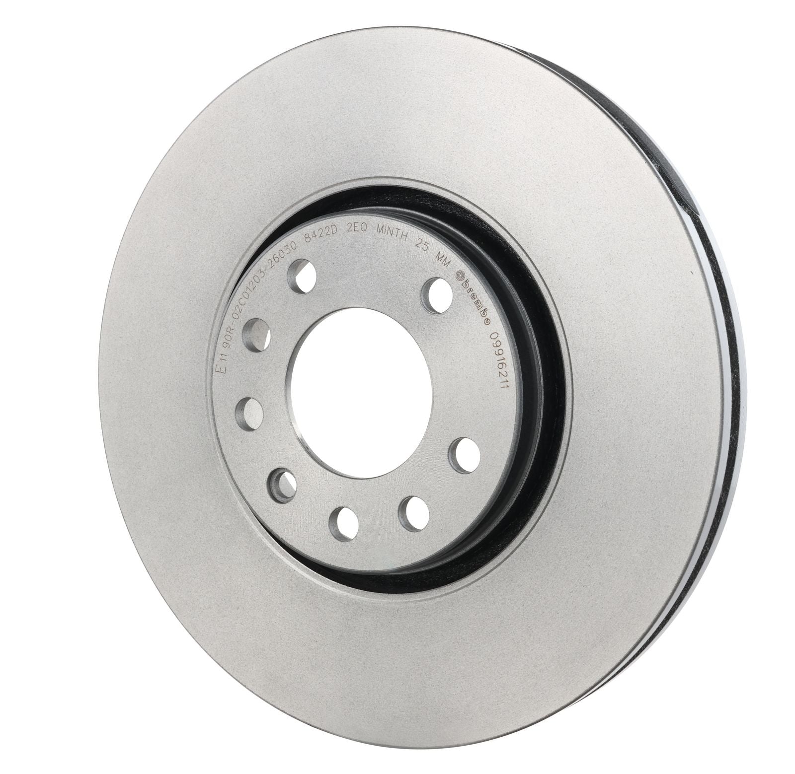 PRIME UV Coated Front Disc Brake Rotor - 09.9162.11_09