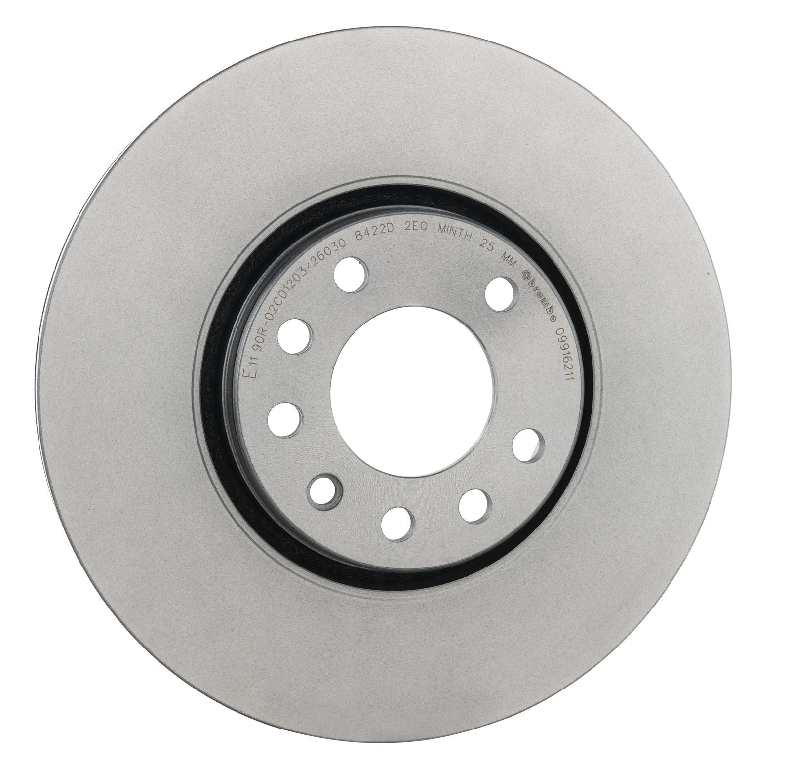 PRIME UV Coated Front Disc Brake Rotor - 09.9162.11_30