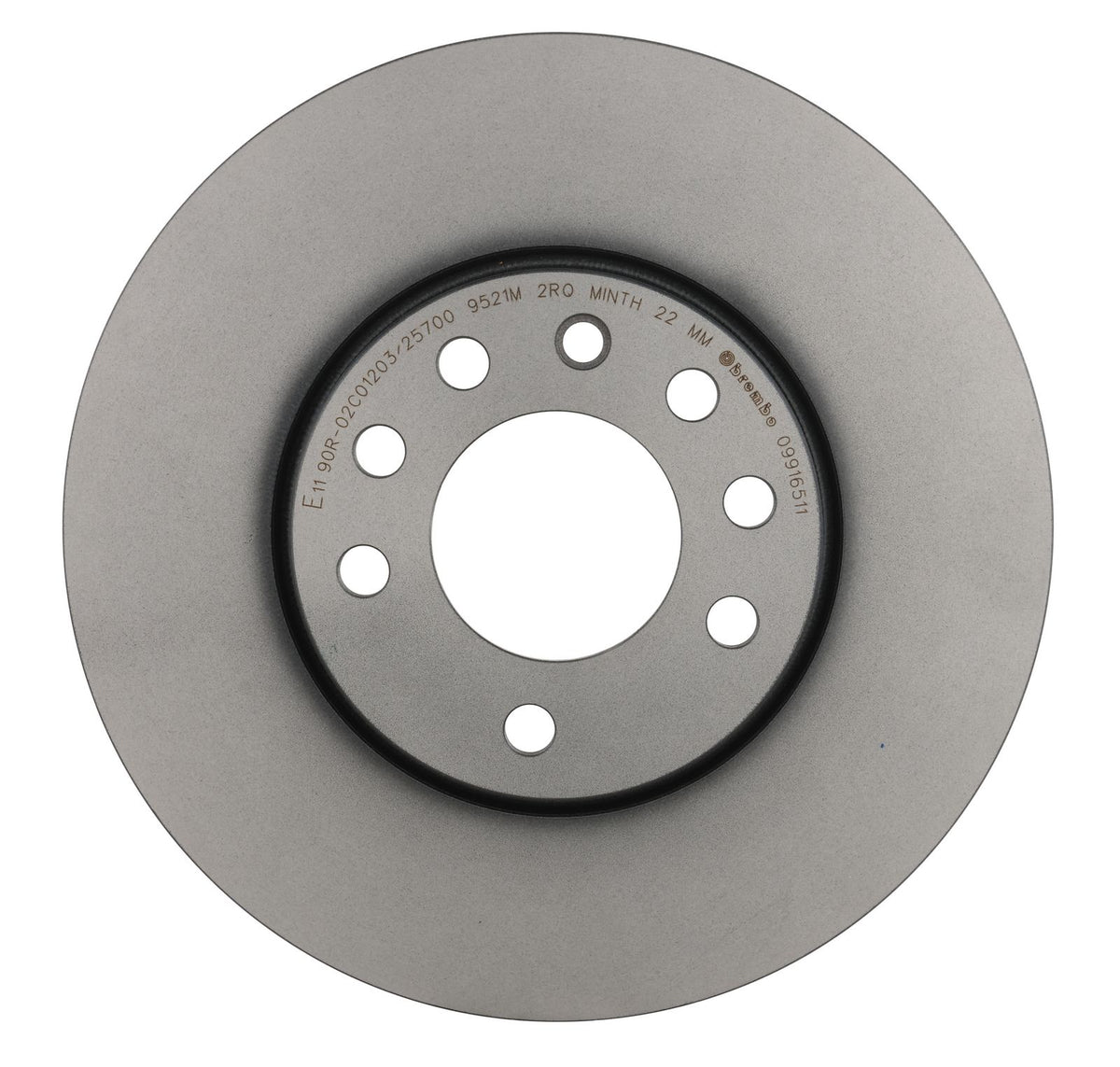 PRIME UV Coated Front Disc Brake Rotor - 09.9165.11_06