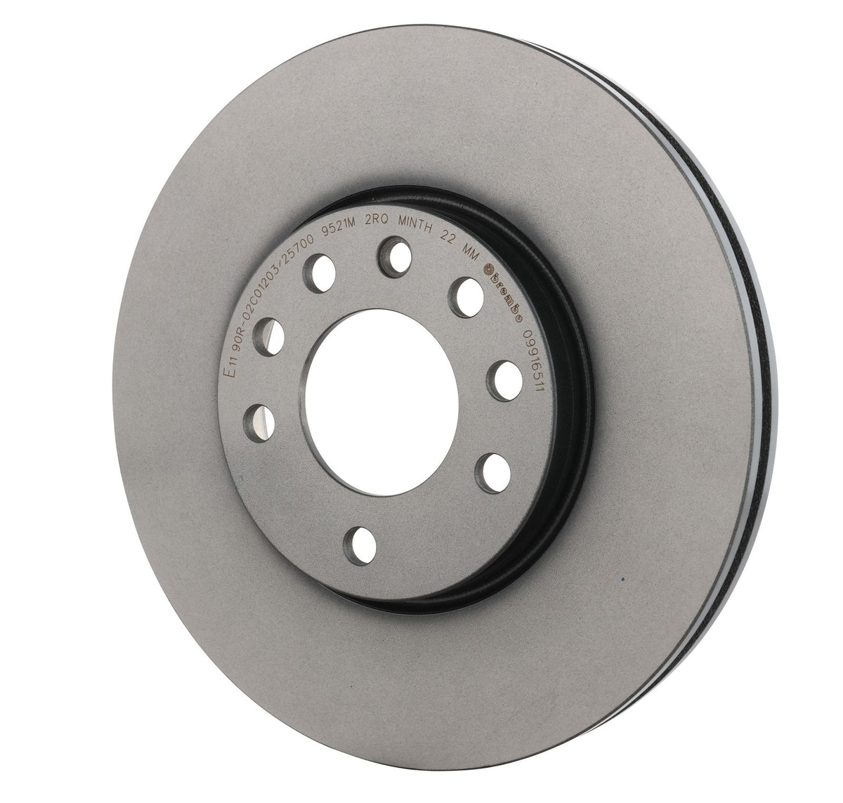 PRIME UV Coated Front Disc Brake Rotor - 09.9165.11_08