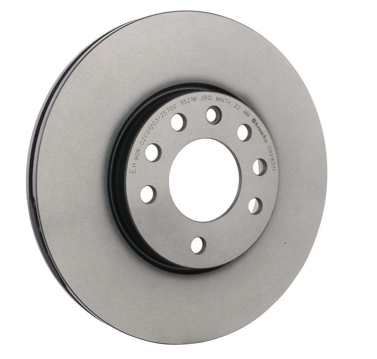 PRIME UV Coated Front Disc Brake Rotor - 09.9165.11_28