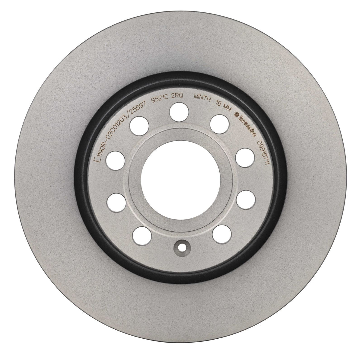 PRIME UV Coated Front Disc Brake Rotor - 09.9167.11_07