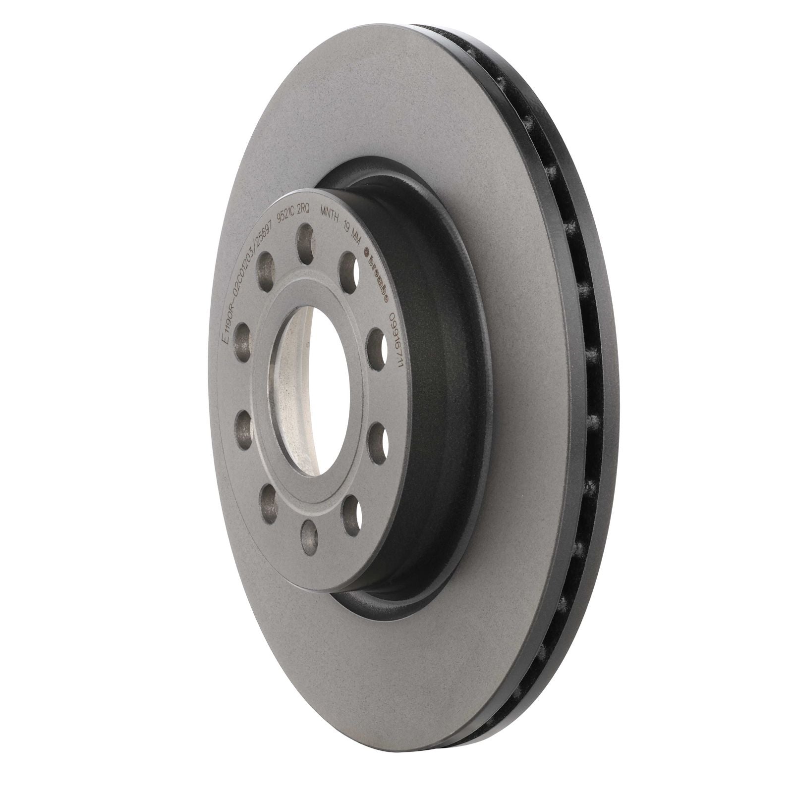 PRIME UV Coated Front Disc Brake Rotor - 09.9167.11_11