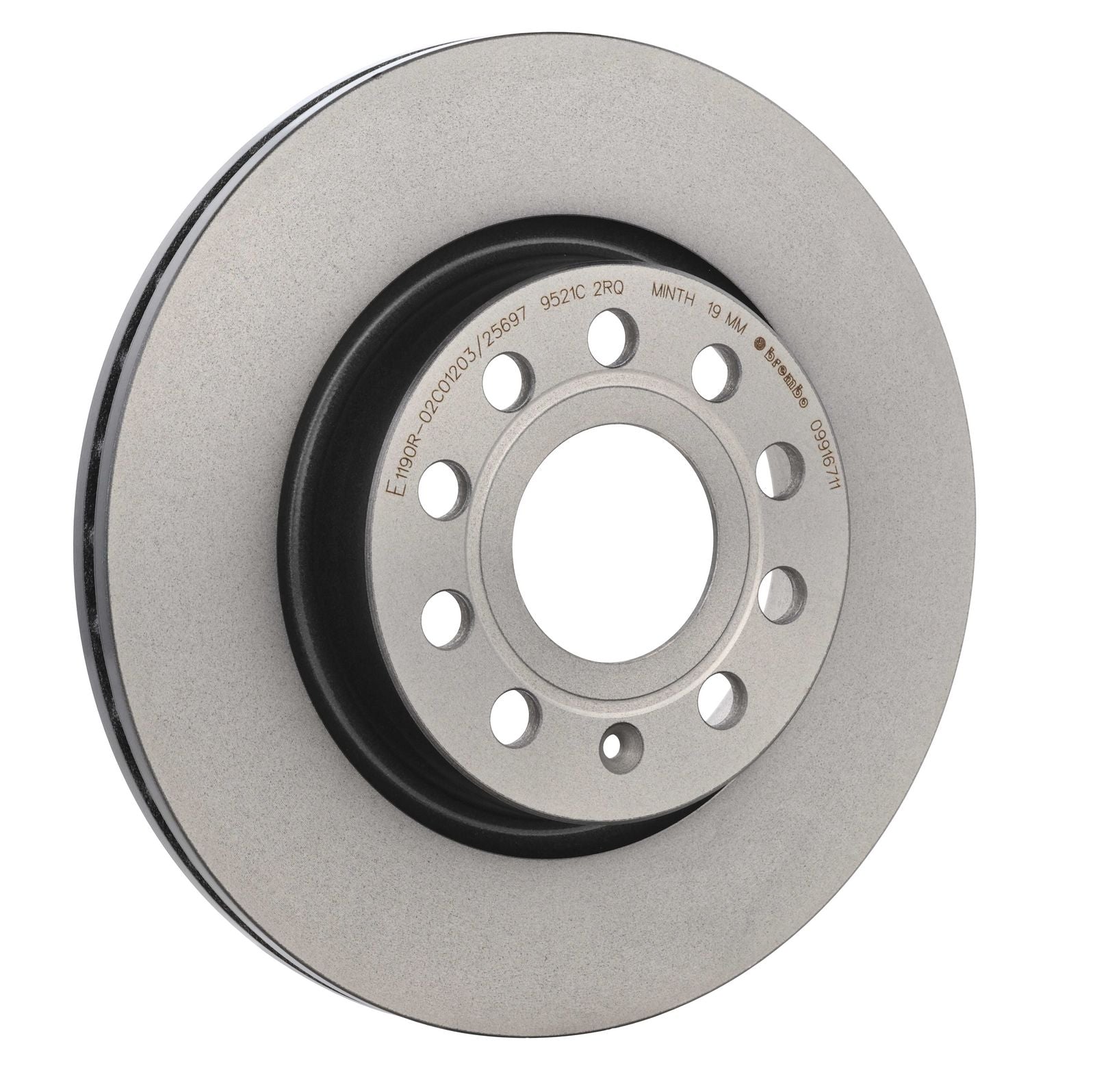 PRIME UV Coated Front Disc Brake Rotor - 09.9167.11_29