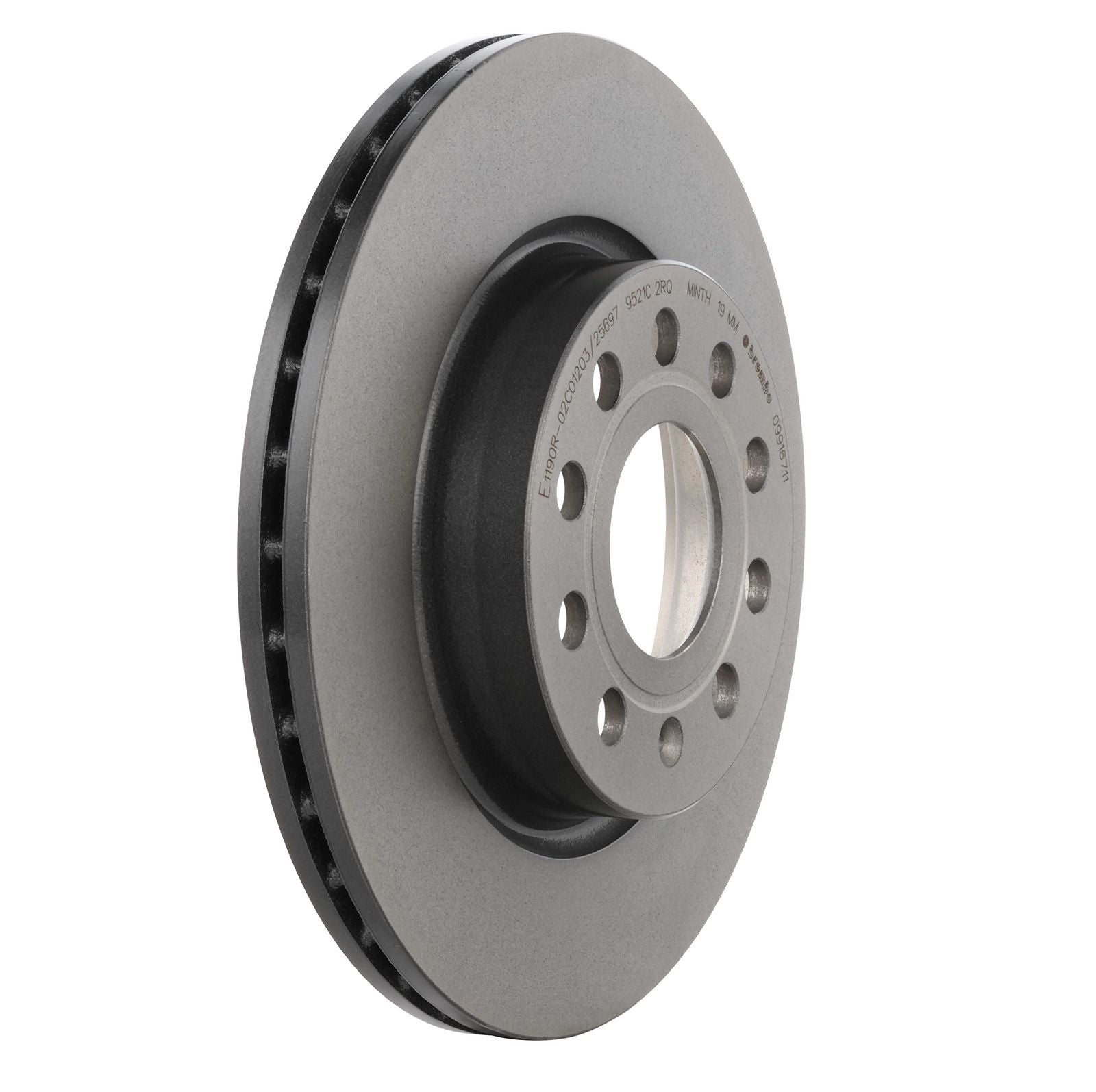 PRIME UV Coated Front Disc Brake Rotor - 09.9167.11_27