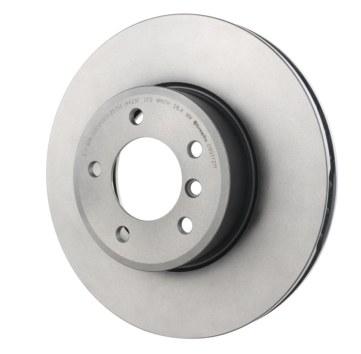 PRIME UV Coated Front Disc Brake Rotor - 09.9172.11_09