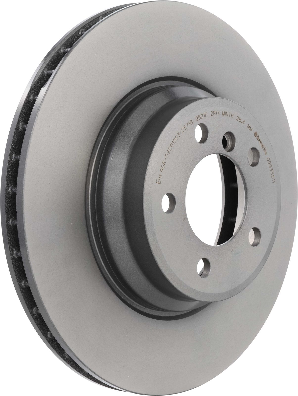 PRIME UV Coated Front Disc Brake Rotor - 09.9355.11_01