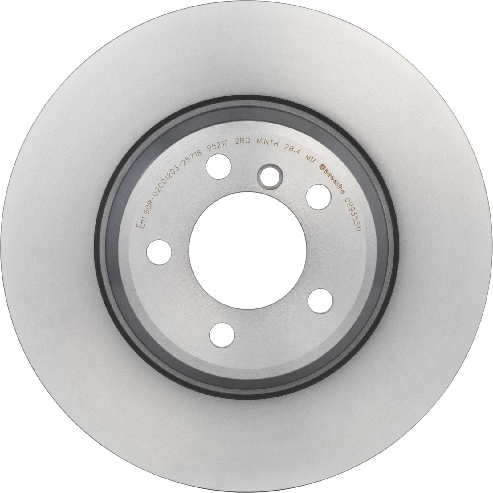 PRIME UV Coated Front Disc Brake Rotor - 09.9355.11_05