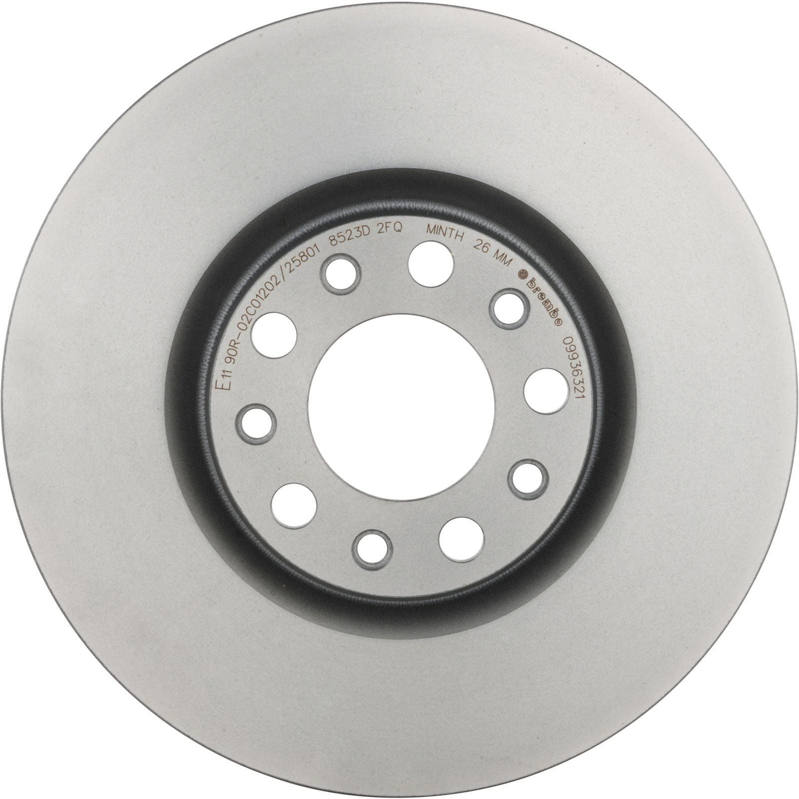 PRIME UV Coated Front Disc Brake Rotor - 09.9363.21_03