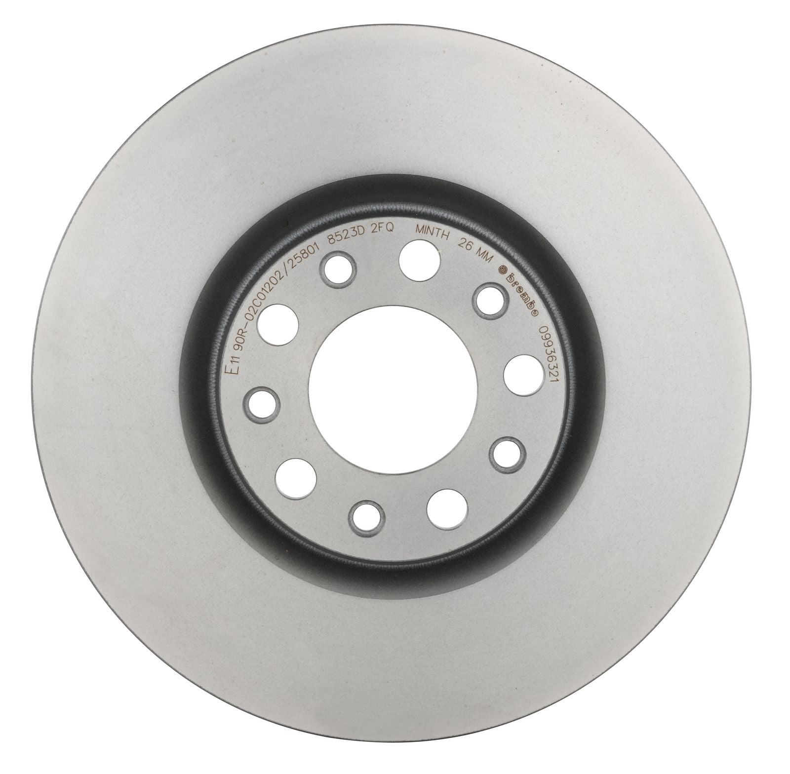 PRIME UV Coated Front Disc Brake Rotor - 09.9363.21_07