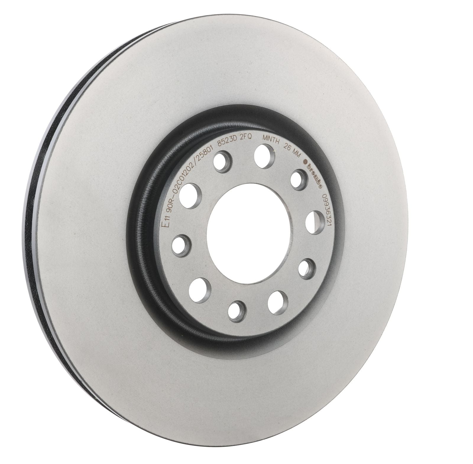PRIME UV Coated Front Disc Brake Rotor - 09.9363.21_29