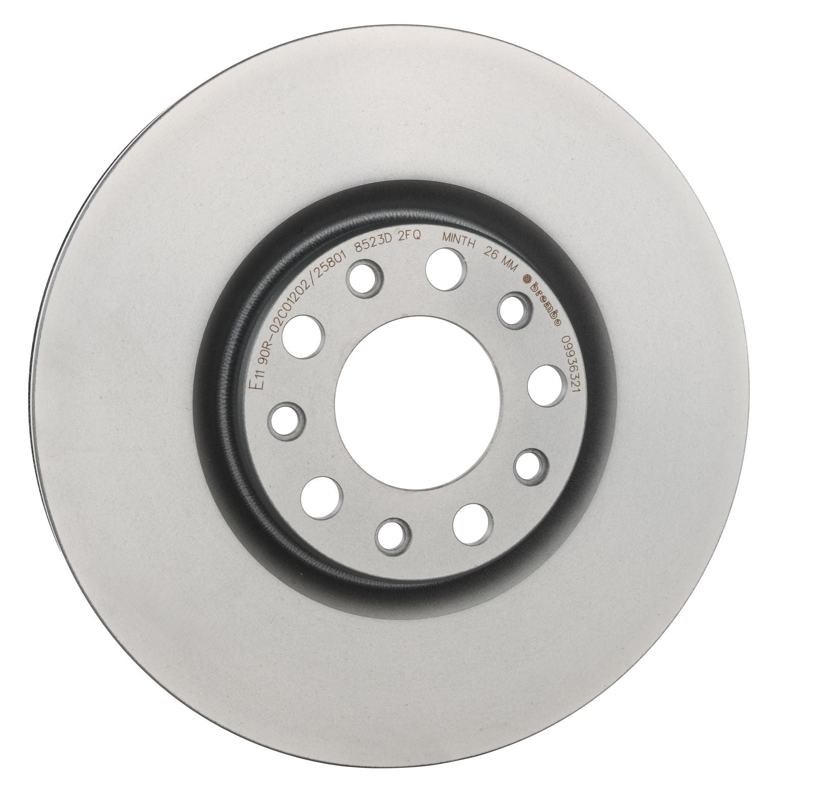 PRIME UV Coated Front Disc Brake Rotor - 09.9363.21_30