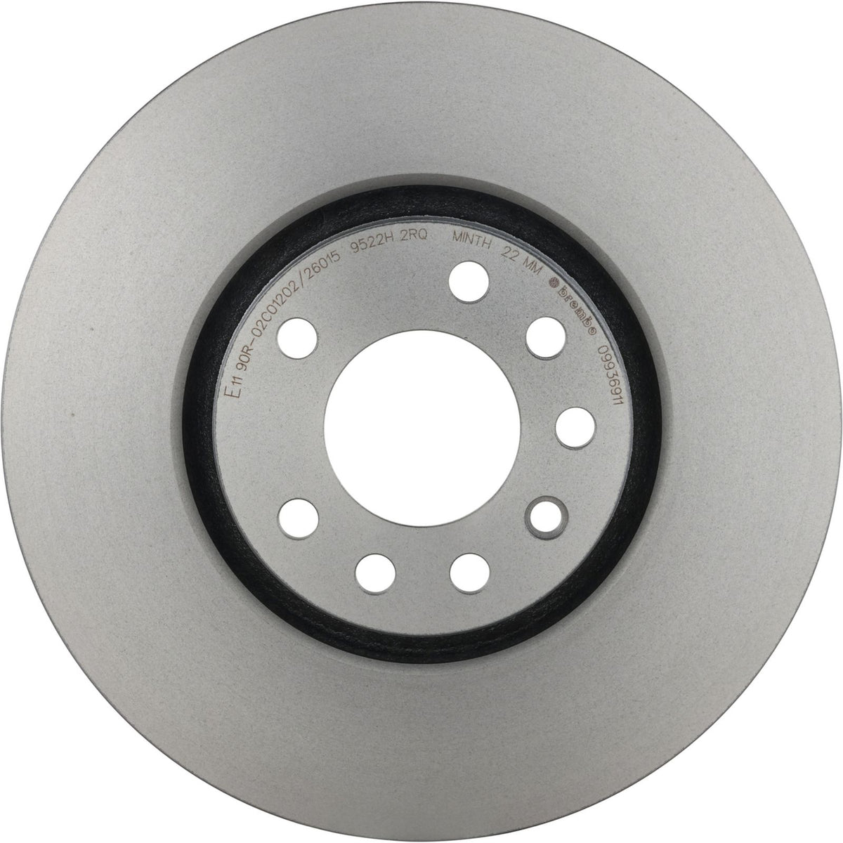 PRIME UV Coated Front Disc Brake Rotor - 09.9369.11_04