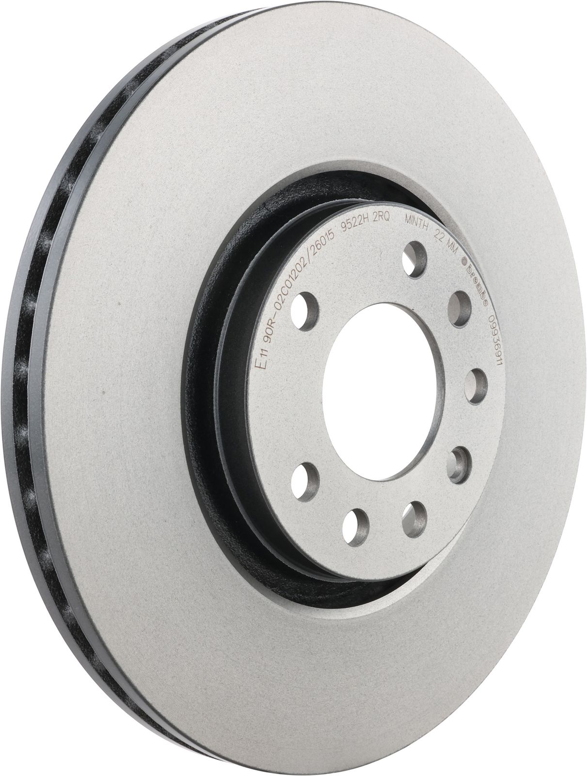PRIME UV Coated Front Disc Brake Rotor - 09.9369.11_01
