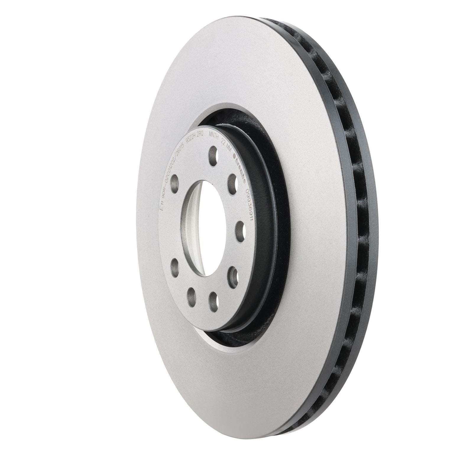 PRIME UV Coated Front Disc Brake Rotor - 09.9369.11_11
