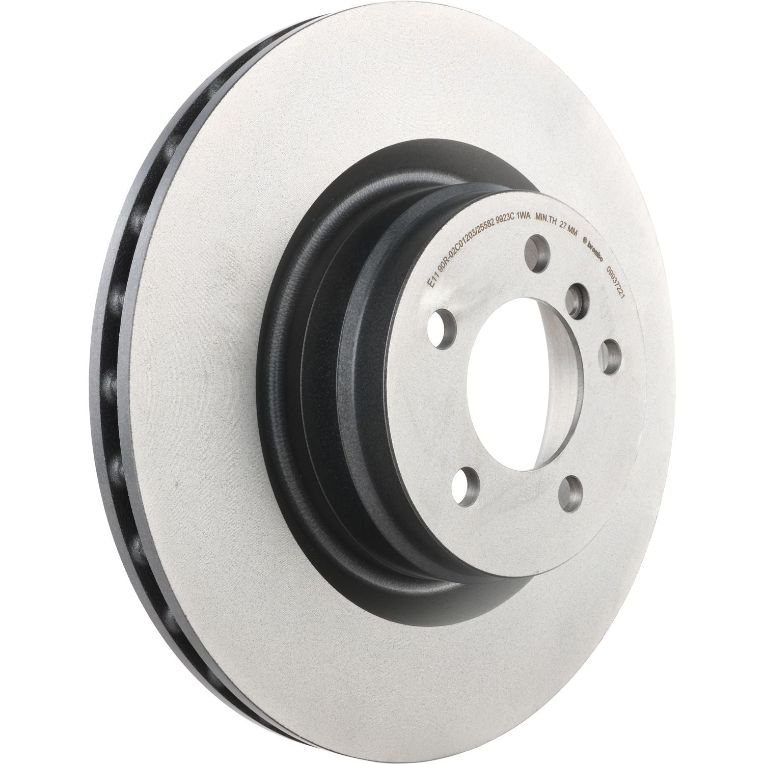 PRIME UV Coated Front Disc Brake Rotor - 09.9372.21_01