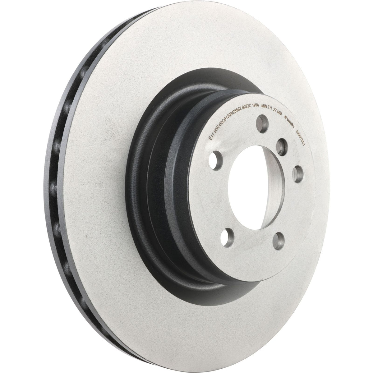 PRIME UV Coated Front Disc Brake Rotor - 09.9372.21_01