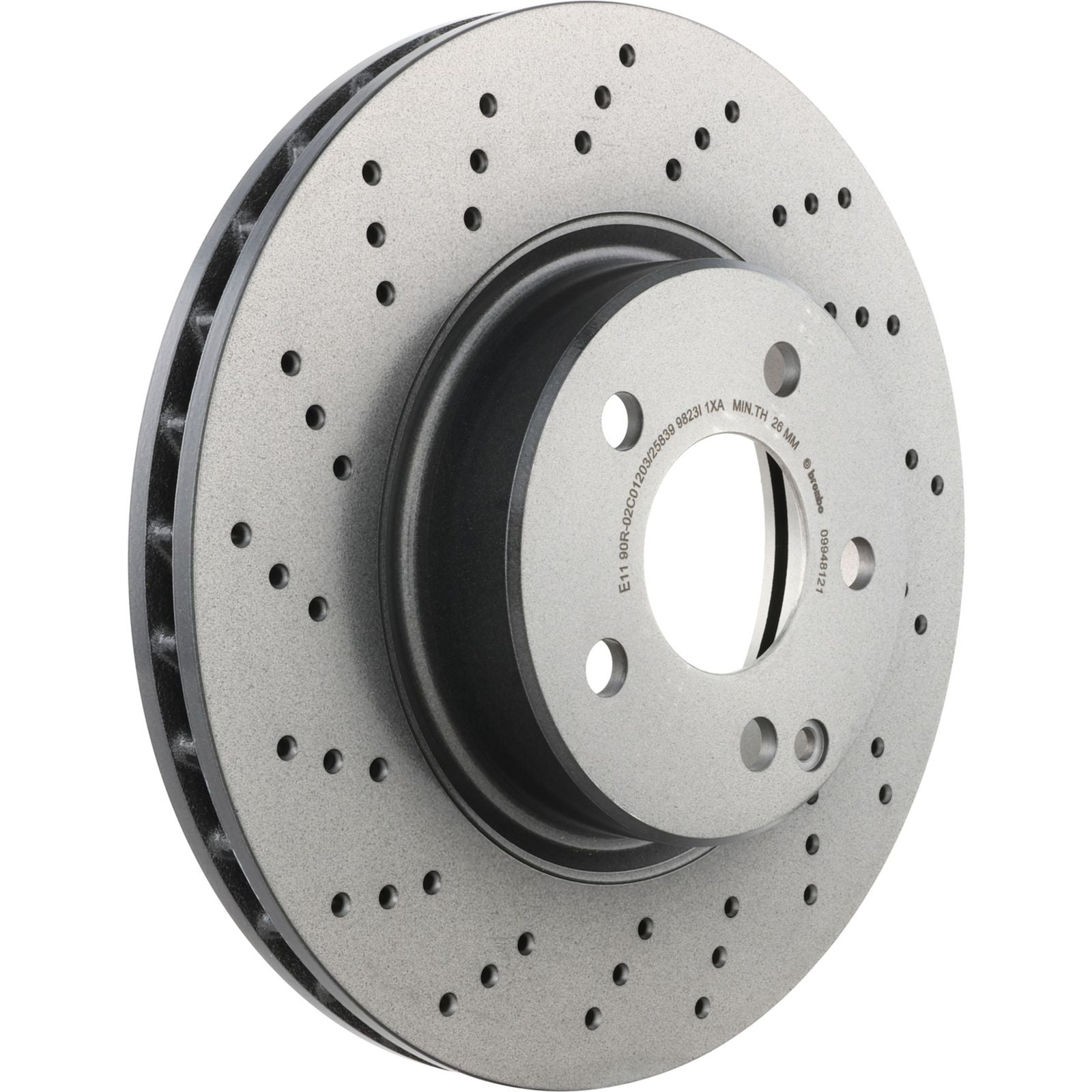 PRIME UV Coated Front Disc Brake Rotor - 09.9481.21_03