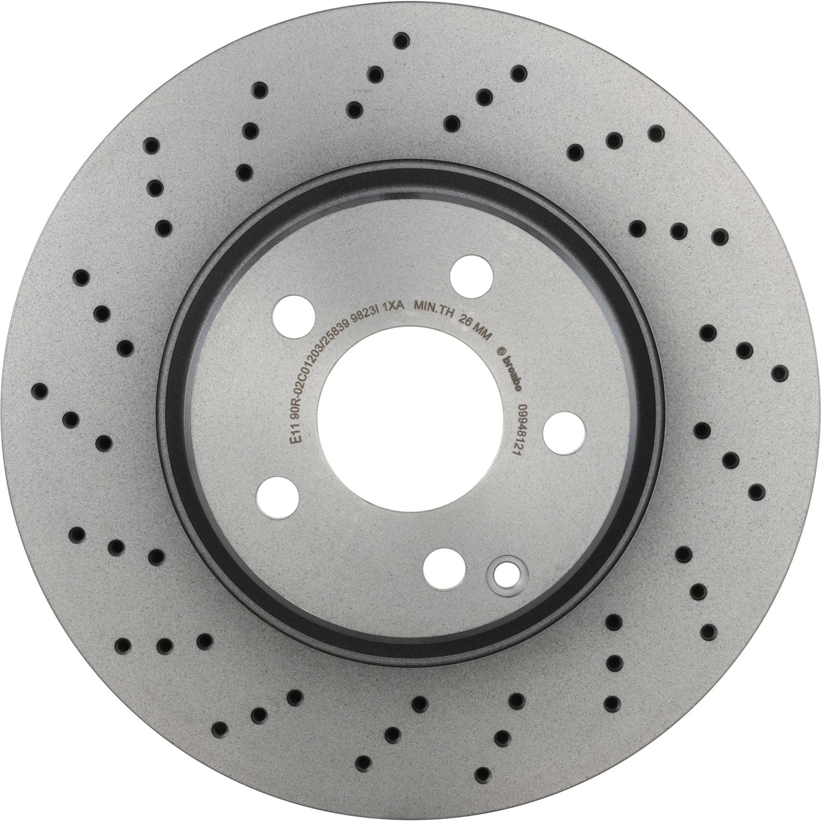 PRIME UV Coated Front Disc Brake Rotor - 09.9481.21_04