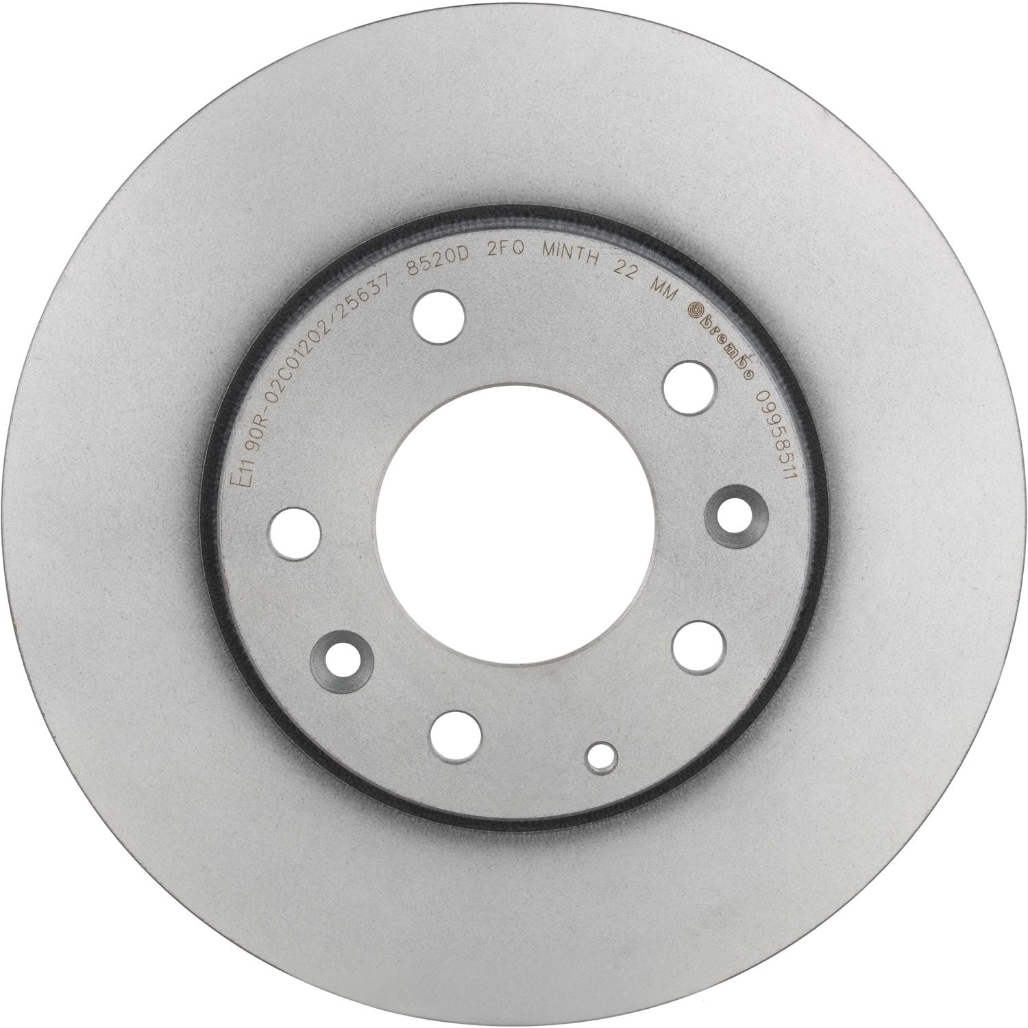 PRIME UV Coated Front Disc Brake Rotor - 09.9585.11_02