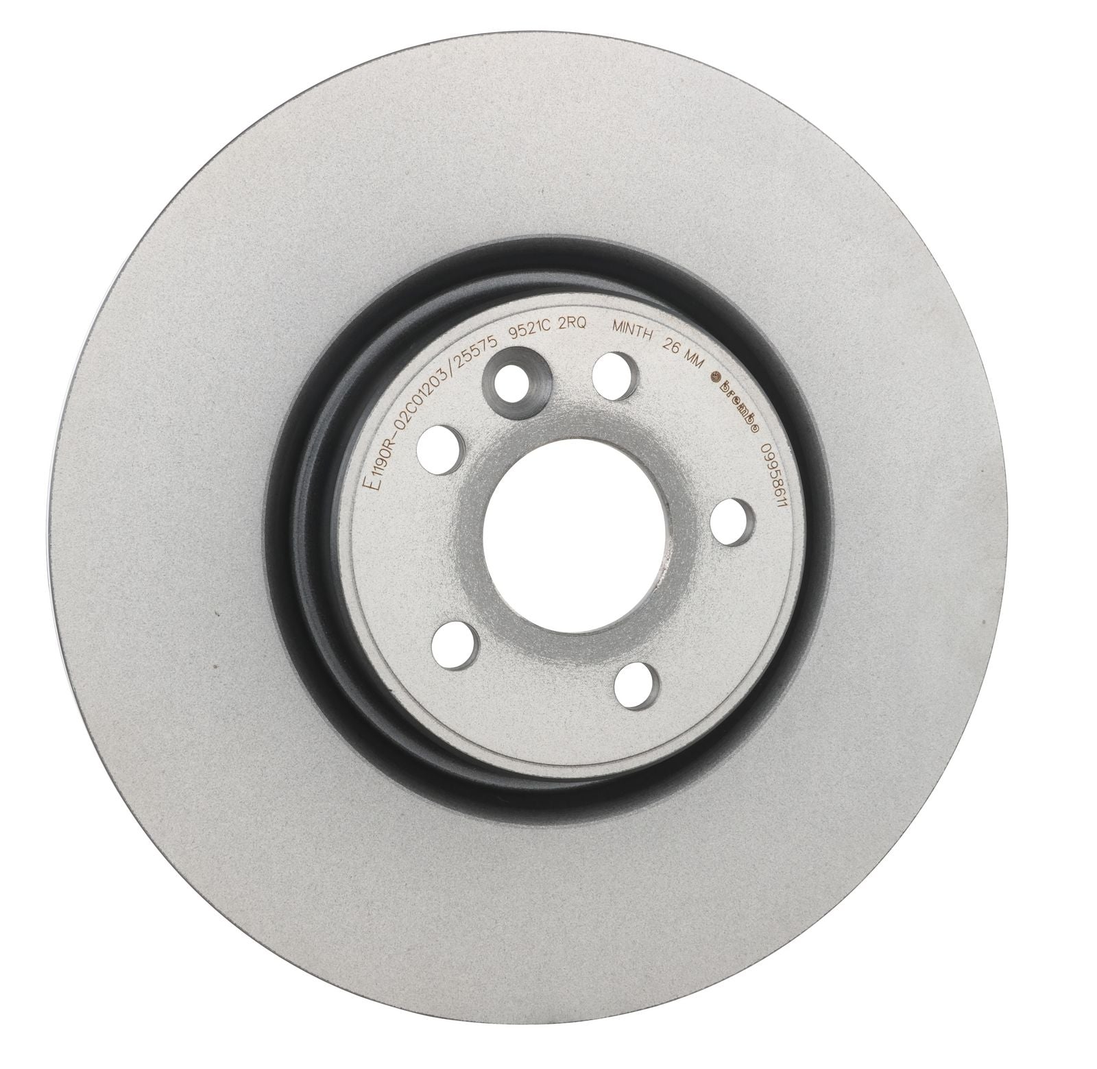 PRIME UV Coated Front Disc Brake Rotor - 09.9586.11_30