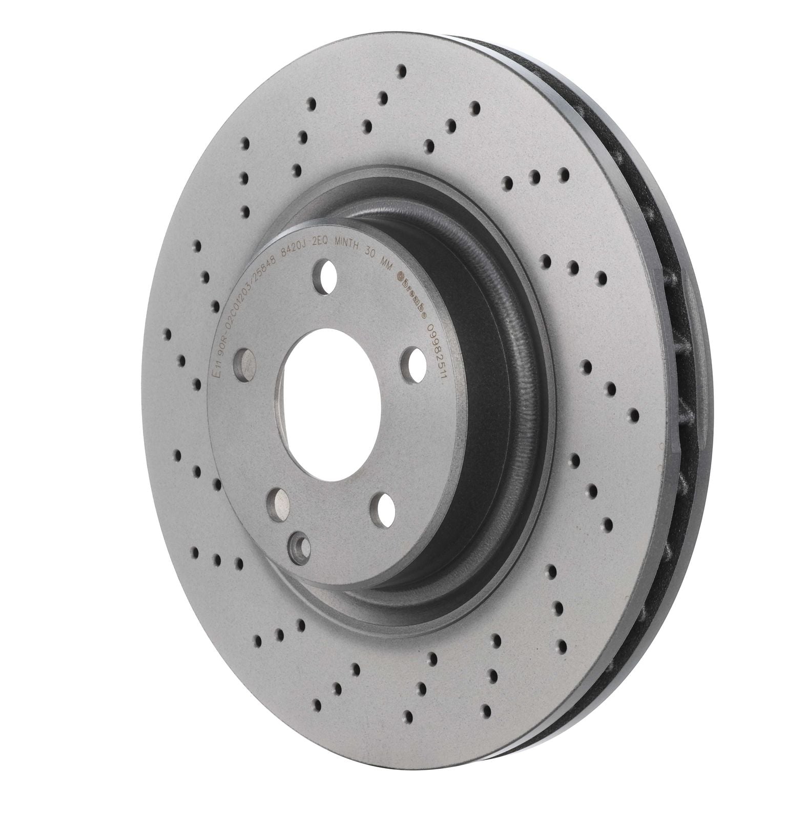 PRIME UV Coated Front Disc Brake Rotor - 09.9825.11_10