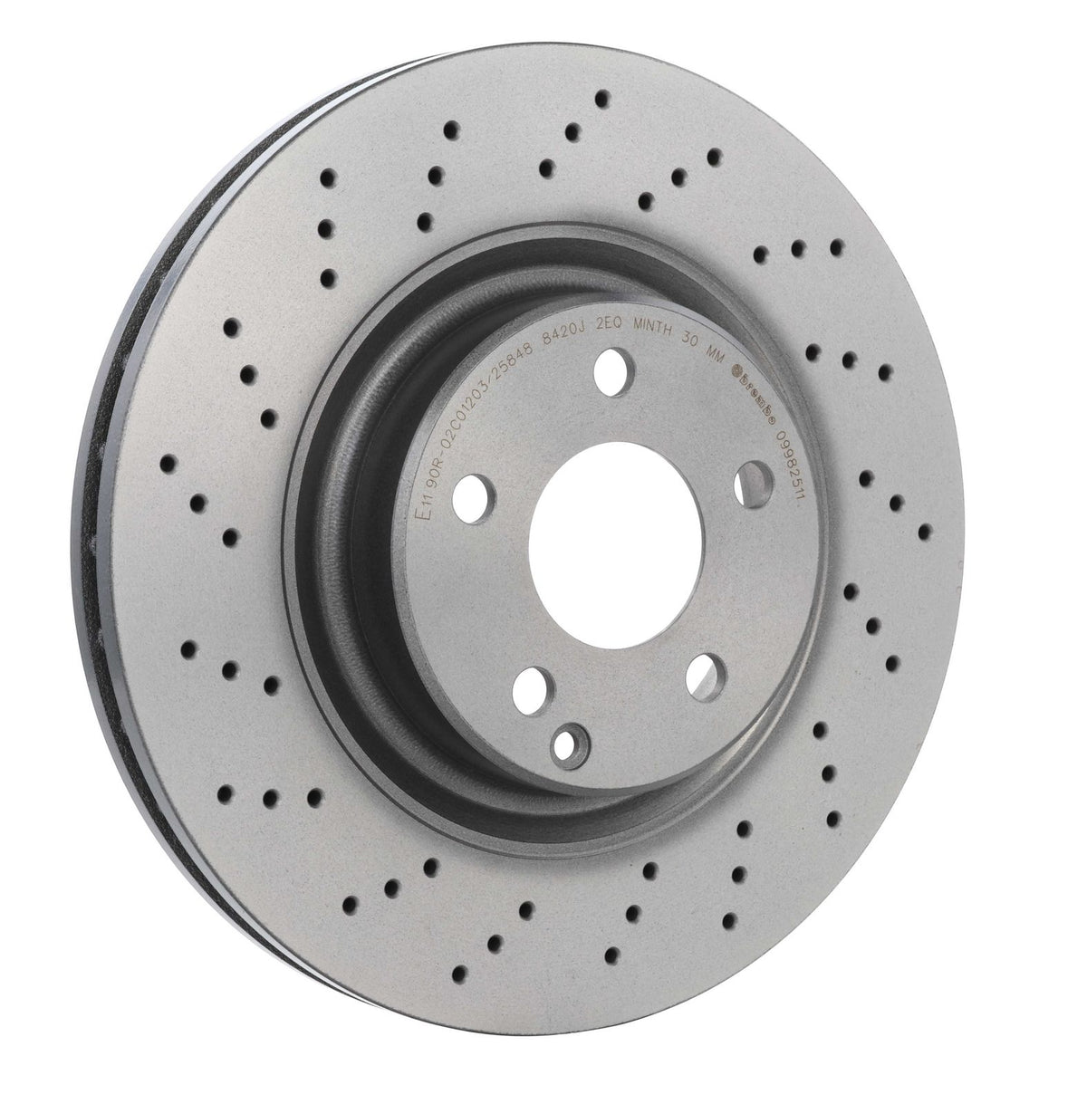 PRIME UV Coated Front Disc Brake Rotor - 09.9825.11_29