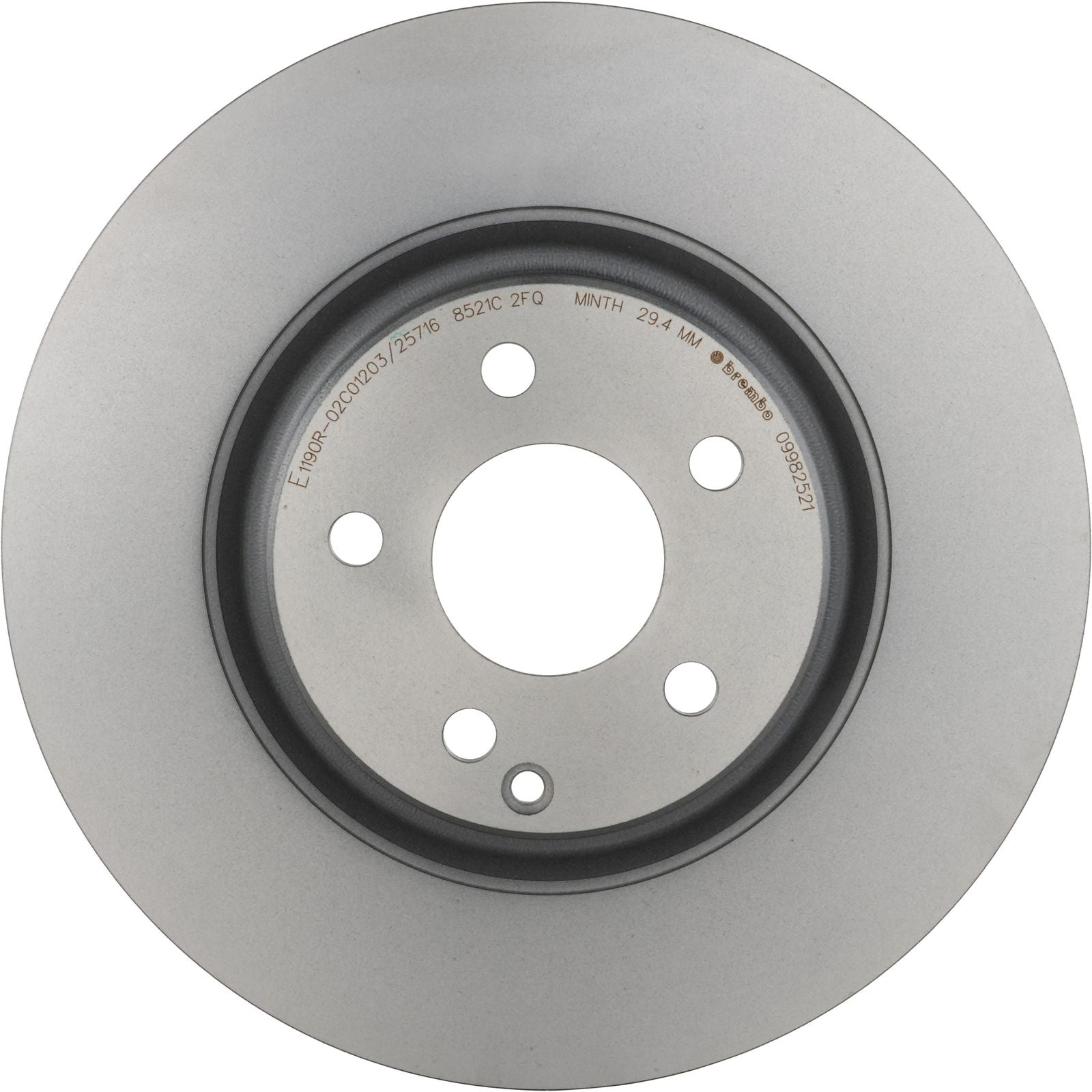 PRIME UV Coated Front Disc Brake Rotor - 09.9825.21_28