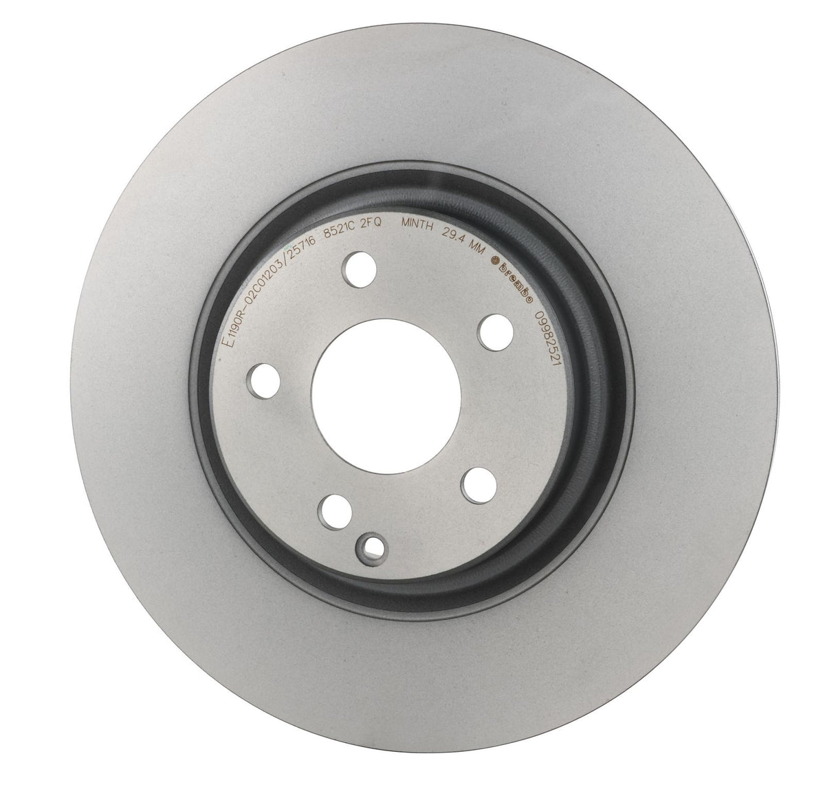 PRIME UV Coated Front Disc Brake Rotor - 09.9825.21_03