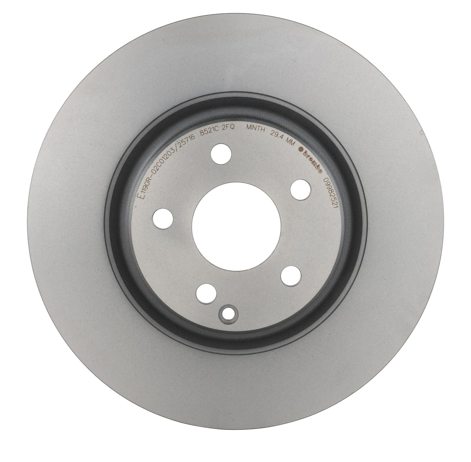 PRIME UV Coated Front Disc Brake Rotor - 09.9825.21_02