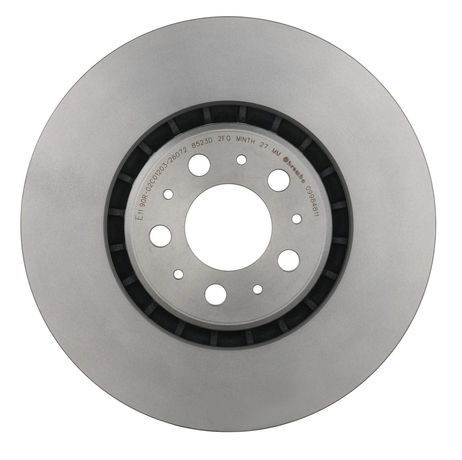 PRIME UV Coated Front Disc Brake Rotor - 09.9848.11_08