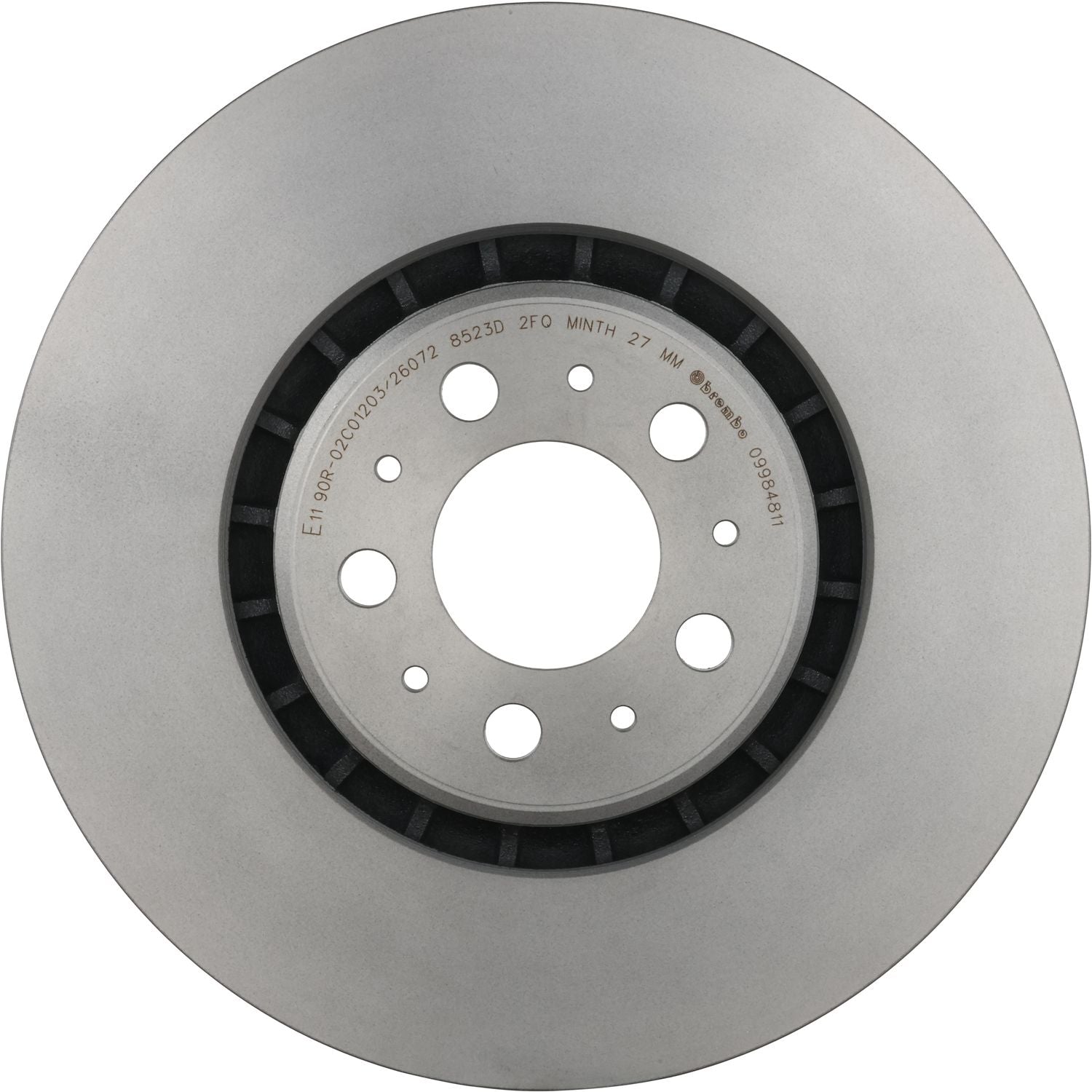 PRIME UV Coated Front Disc Brake Rotor - 09.9848.11_01