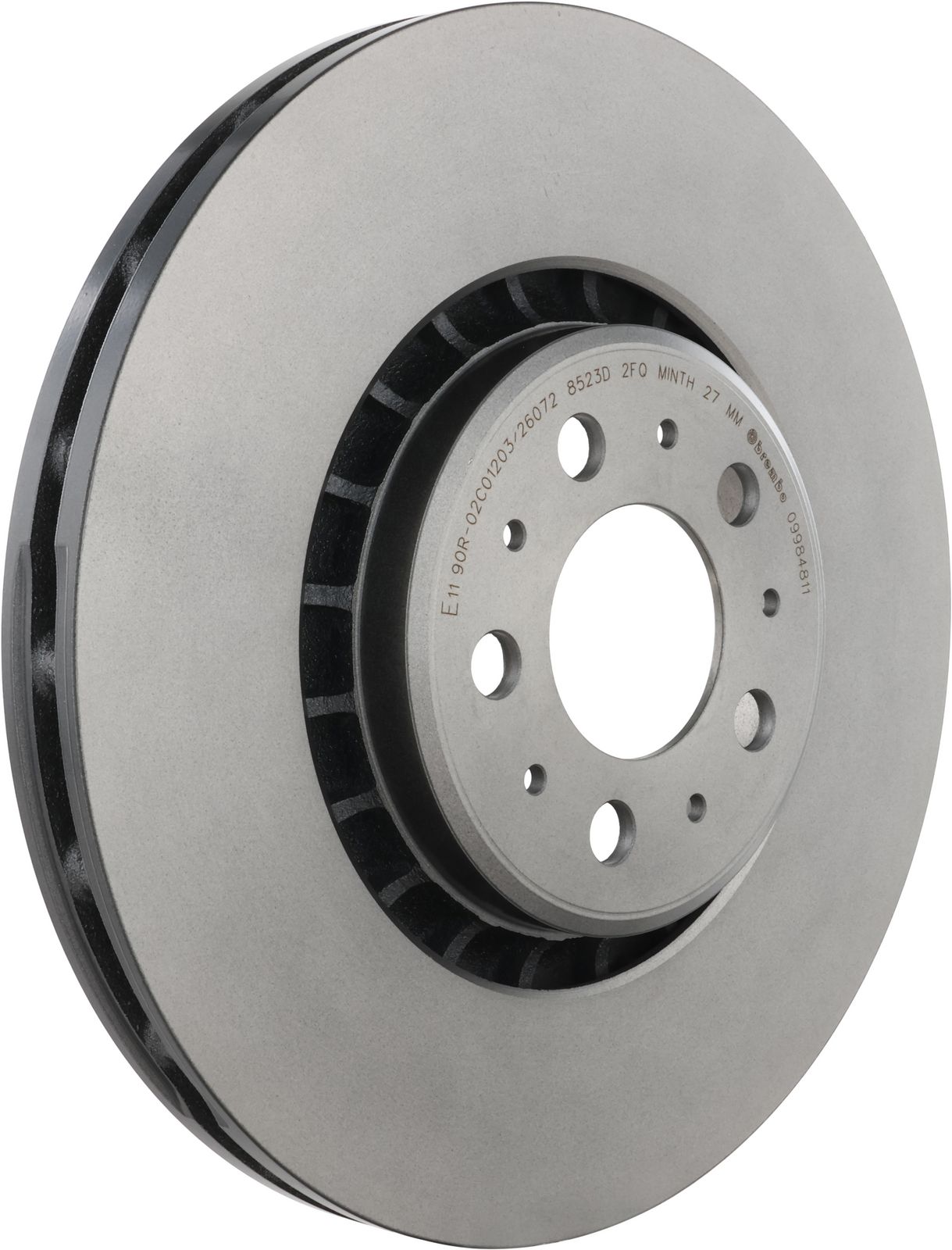 PRIME UV Coated Front Disc Brake Rotor - 09.9848.11_01