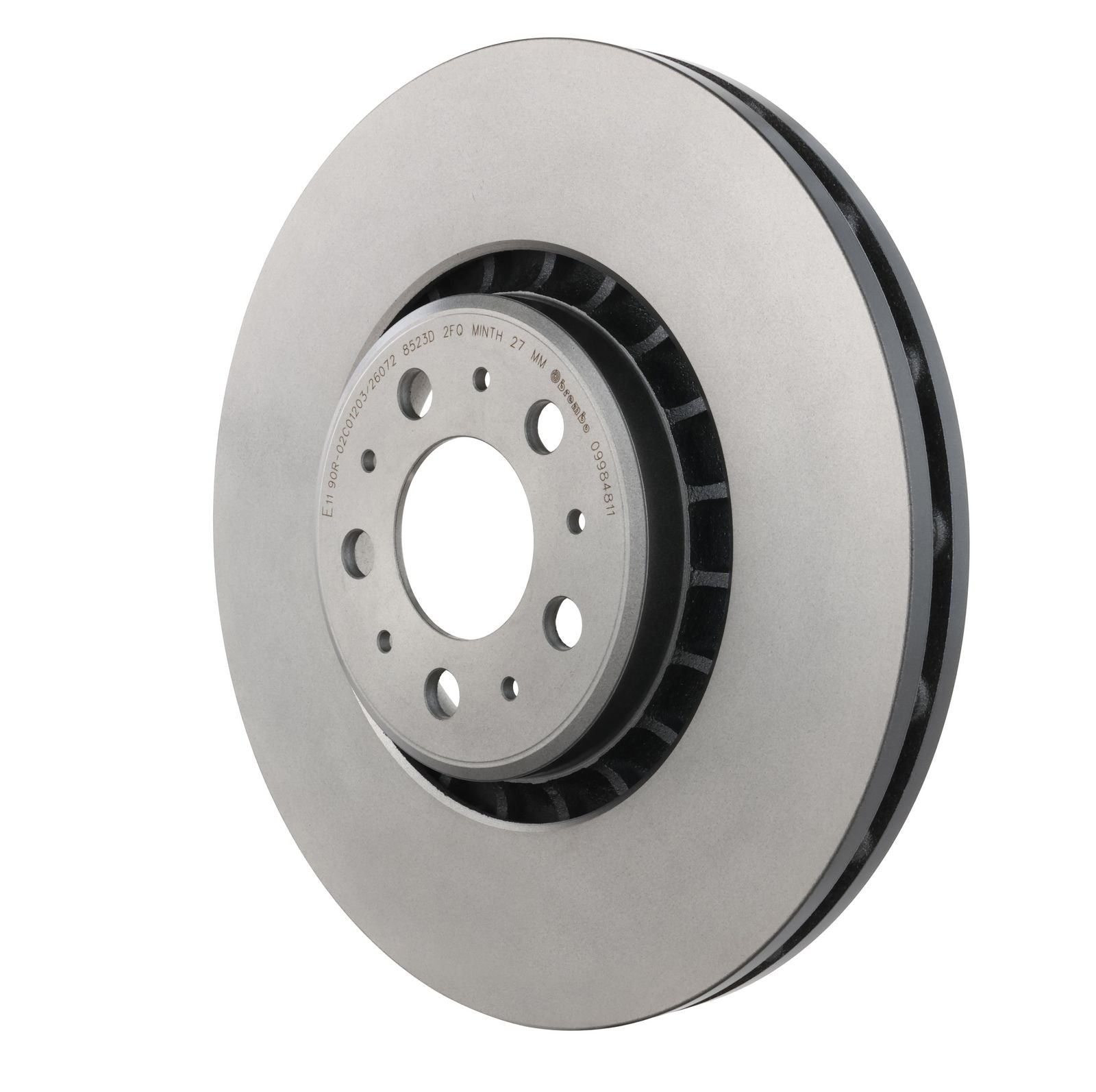 PRIME UV Coated Front Disc Brake Rotor - 09.9848.11_11