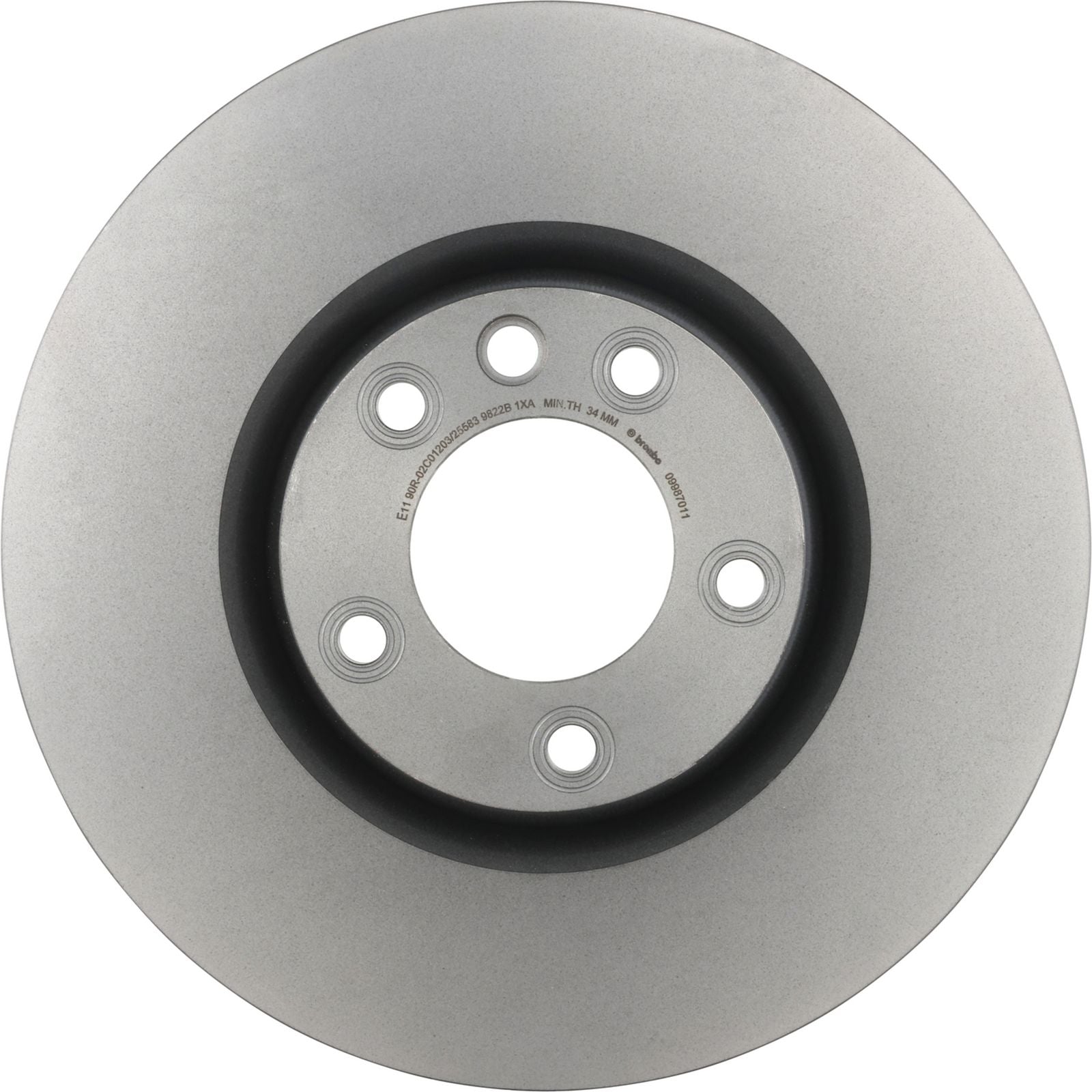PRIME UV Coated Front Disc Brake Rotor - 09.9870.11_05